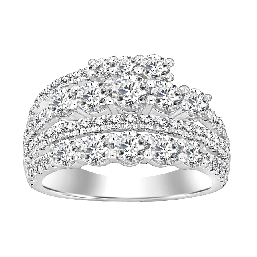 18155296_283407W-43278.jpg LADIES RING 2.00CT ROUND DIAMOND 14K WHITE GOLD - Image 1