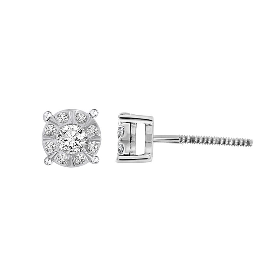 18312560_223949W-37994.jpg EARRINGS 0.20CT ROUND DIAMOND 10K WHITE GOLD - Image 1