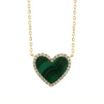 18K YELLOW GOLD 1/3CT ROUND DIAMOND LADIES PENDANT
