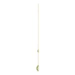 18K YELLOW GOLD 1/5CT ROUND DIAMOND LADIES NECKLACE - Image 2