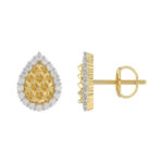 LADIES RING 0.20CT ROUND DIAMOND 10K YELLOW GOLD - Image 2