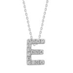 STERLING SILVER WHITE 1/10CT ROUND/PINK SAPPHIRE DIAMOND LADIES PENDANT