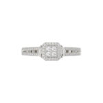 Ladies 0.20Ct Round Diamond Sterling Silver White Engagement Ring � Elegant Promise Ring For Women - Image 5