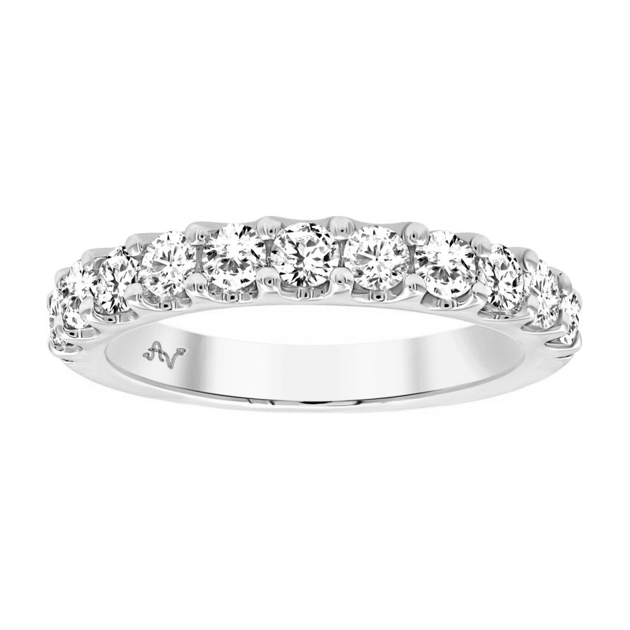 18981769_265967W-A.jpg LADIES BAND 1.00CT ROUND DIAMOND 14K WHITE GOLD (SI QUALITY) - Image 1