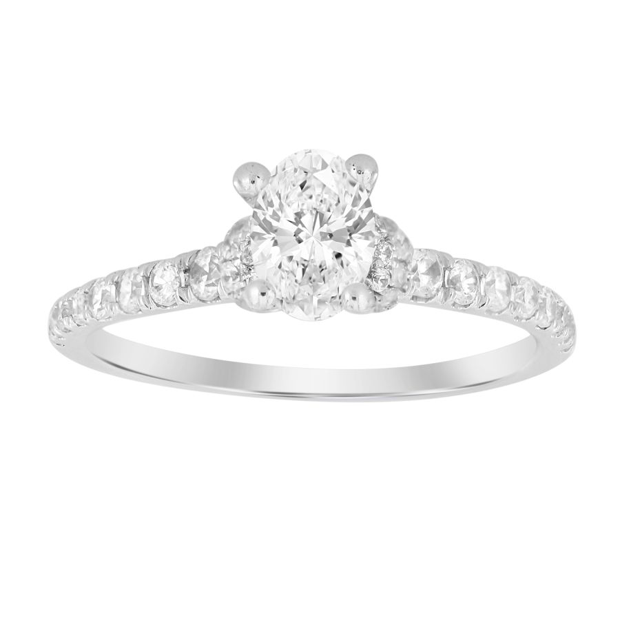 18982011_276657W-A.jpg LADIES RING 1.25CT ROUND DIAMOND 14K WHITE GOLD (SI QUALITY) - Image 1