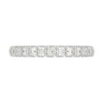 18K YELLOW GOLD 1/2CT ROUND DIAMOND LADIES BAND - Image 2