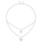 18K WHITE GOLD 1/5CT ROUND DIAMOND LADIES NECKLACE