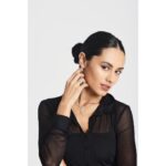 18K WHITE GOLD 1/3CT ROUND DIAMOND LADIES FASHION RING - Image 2