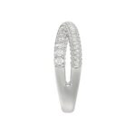 18K WHITE GOLD 1/4CT ROUND DIAMOND LADIES RING - Image 4