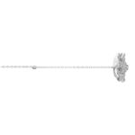 18K WHITE GOLD 1/2CT ROUND DIAMOND LADIES BRACELET - Image 3