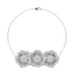 18K WHITE GOLD 1/2CT ROUND DIAMOND LADIES BRACELET - Image 4