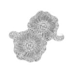 18K WHITE GOLD 1/2CT ROUND DIAMOND LADIES RING - Image 7