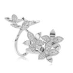 18K WHITE GOLD 1/3CT ROUND DIAMOND LADIES RING