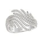 18K WHITE GOLD 3/4CT ROUND DIAMOND LADIES RING