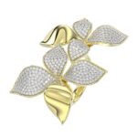 18K YELLOW GOLD 1 1/2CT ROUND DIAMOND LADIES RING - Image 5