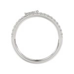 18K WHITE GOLD 1/3CT ROUND DIAMOND LADIES RING - Image 2