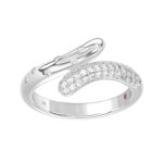 18K WHITE GOLD 1/3CT ROUND DIAMOND LADIES RING
