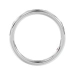 18K WHITE GOLD 1/6CT ROUND DIAMOND LADIES BAND - Image 2