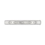 18K WHITE GOLD 2 1/2CT ROUND/MARQUISE DIAMOND LADIES BANGLE - Image 5
