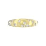 10K YELLOW GOLD 1/3CT ROUND DIAMOND LADIES RING - Image 2