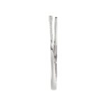 14K WHITE GOLD 1/2CT ROUND DIAMOND LADIES BANGLE - Image 3