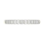 14K YELLOW GOLD 1/3CT ROUND DIAMOND LADIES BAND - Image 2