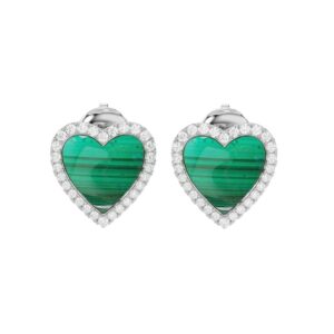 18K WHITE GOLD 1/3CT ROUND DIAMOND LADIES EARRINGS