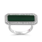 18K WHITE GOLD 1/3CT ROUND DIAMOND LADIES RING