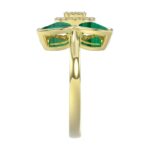 18K YELLOW GOLD 1/5CT ROUND DIAMOND LADIES RING - Image 5