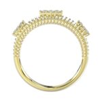 18K YELLOW GOLD 1/3CT ROUND DIAMOND LADIES RING - Image 3