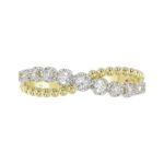 18K YELLOW GOLD 1/4CT ROUND DIAMOND LADIES RING - Image 4