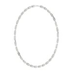 14K WHITE GOLD 1CT ROUND DIAMOND LADIES NECKLACE - Image 3