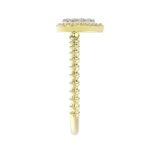 14K WHITE GOLD 1/10CT ROUND DIAMOND LADIES RING - Image 4