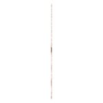 18K ROSE GOLD 3/4CT ROUND DIAMOND LADIES NECKLACE (AURORA PINK ENAMEL) - Image 2