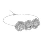 18K WHITE GOLD 1/2CT ROUND DIAMOND LADIES BRACELET - Image 5