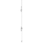 18K WHITE GOLD 3/4CT ROUND DIAMOND LADIES NECKLACE - Image 4