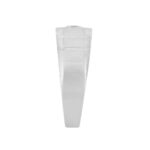 18K WHITE GOLD 1/2CT ROUND DIAMOND MEN'S RING(CENTER STONE ROUND DIAMPOND 1/2CT) - Image 3