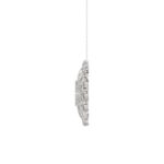 18K WHITE GOLD 1 3/4CT ROUND DIAMOND LADIES PENDANT - Image 3