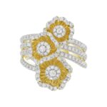 18K YELLOW GOLD 1CT ROUND DIAMOND LADIES RING - Image 6