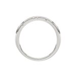14K WHITE GOLD 1/3CT ROUND DIAMOND LADIES BAND - Image 2