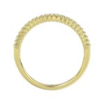 14K YELLOW GOLD 1/5CT ROUND DIAMOND LADIES RING - Image 2