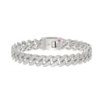 14K WHITE GOLD 3 1/3CT ROUND DIAMOND LADIES BRACELET