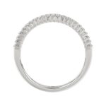 18K WHITE GOLD 1/5CT ROUND DIAMOND LADIES RING - Image 2